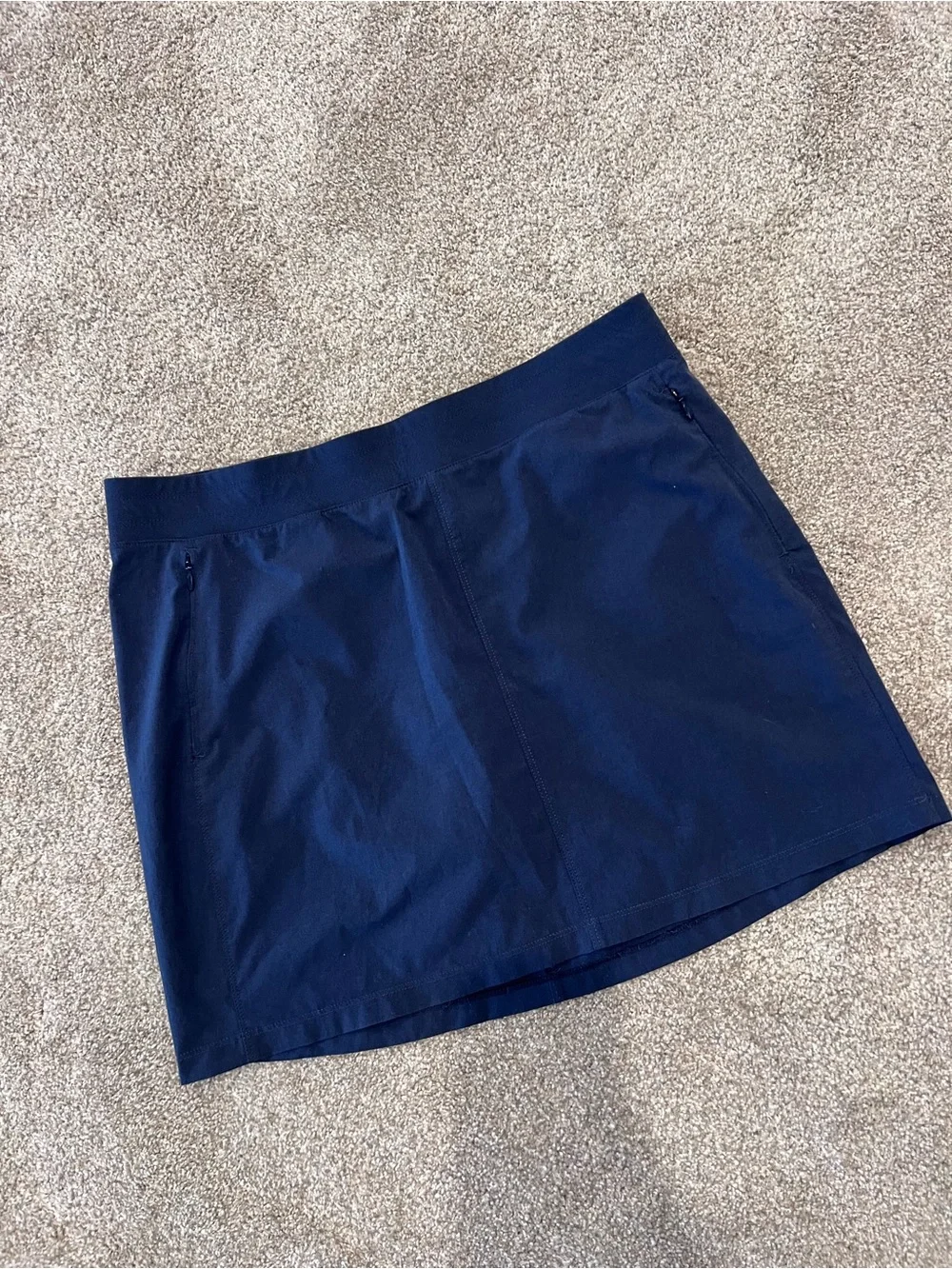 Kuhl Freeflex Skort Women Sz Medium Athletic Night Sky Blue Lightweight 6307 $85 - Picture 15 of 16